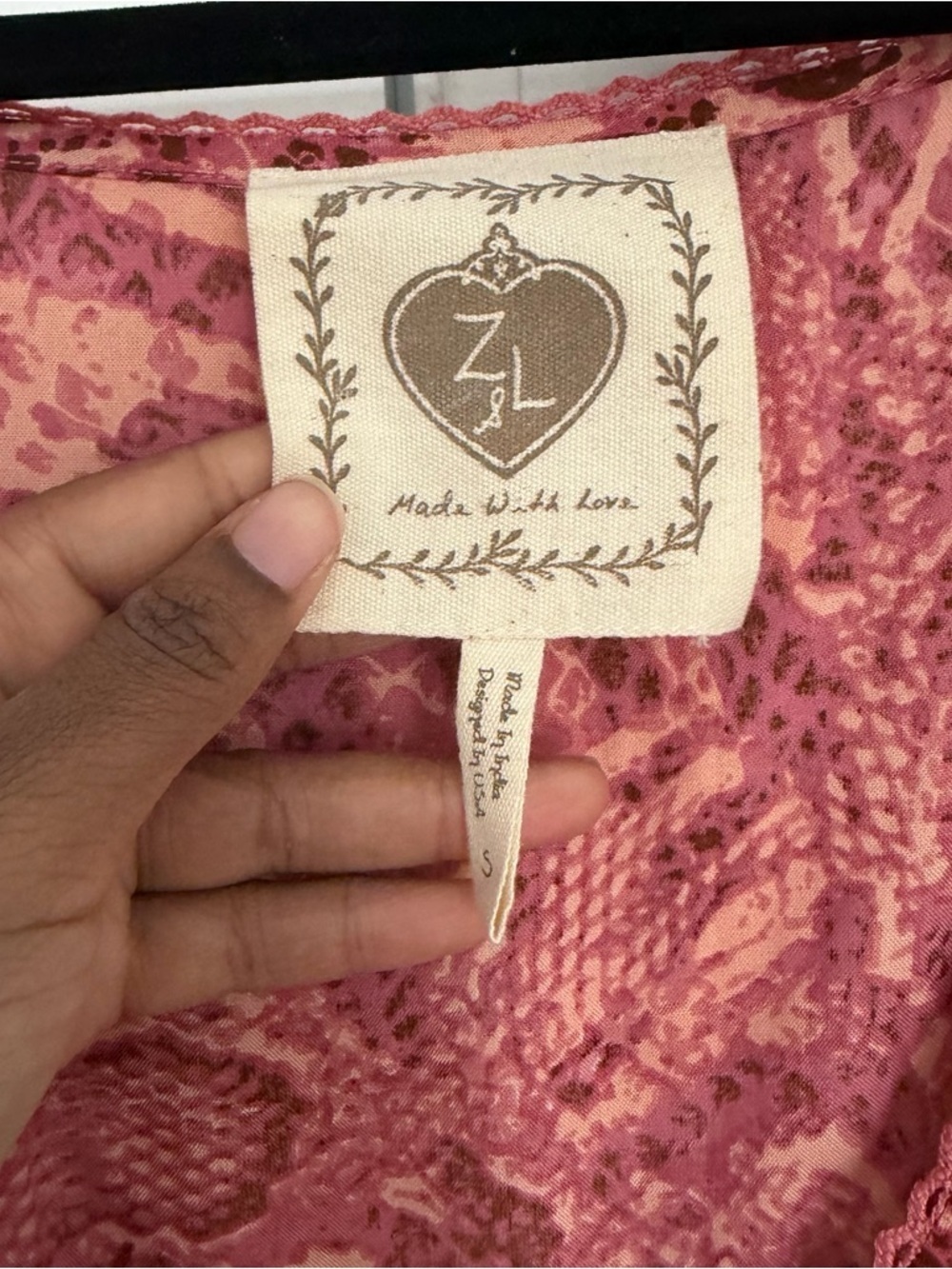 Z&L Europe Taylor Pink Maxi Dress - Picture 8 of 10